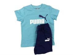 Puma t-shirt og shorts minicats porcelain
